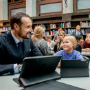 13. oktober: Kronprins Haakon besøker GirlTechFest på Deichmanske hovedbibliotek - et ledd i Oslo Innovation Week. 